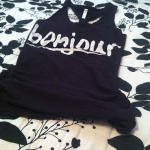 Bonjour sleeve top