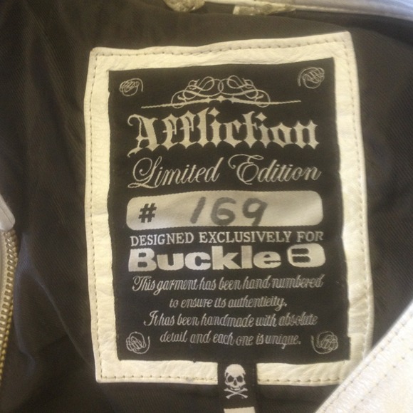 100% authentic limited edition AFFLICTION jacket - Picture 2 of 3