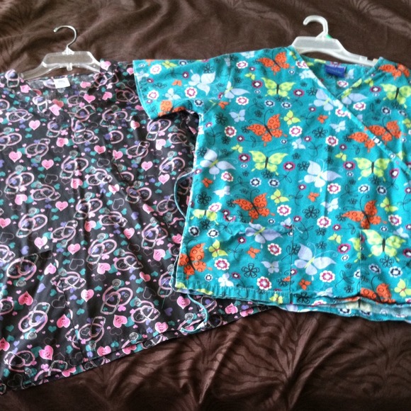 Scrub tops