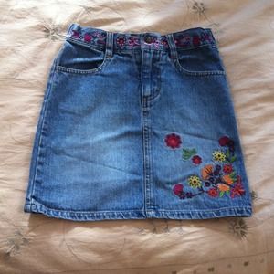 Jean skirt