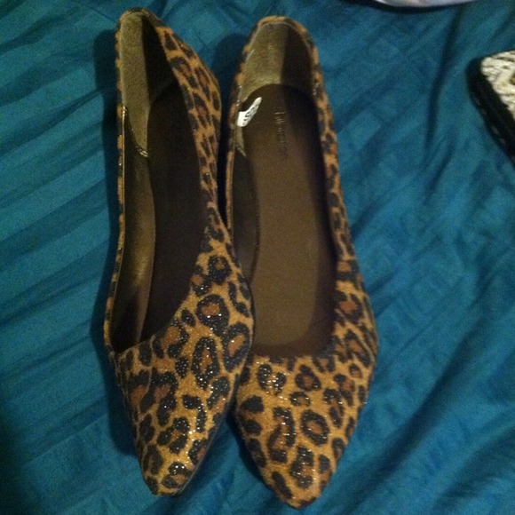 Cheetah print flats