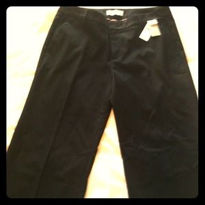Black Gap wide-leg trouser pants