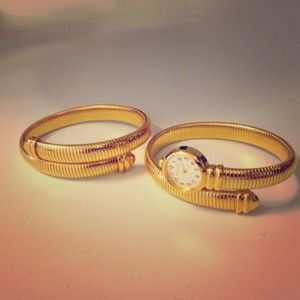 Joan Rivers Collection Wrap Watch & Bracelet