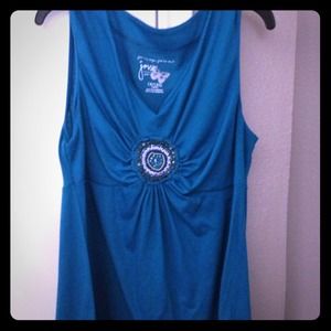 ⬇REDUCED⬇ Teal top for ladies!