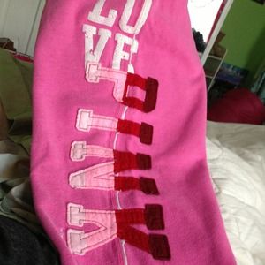 VS PINK Sweatpant Capris