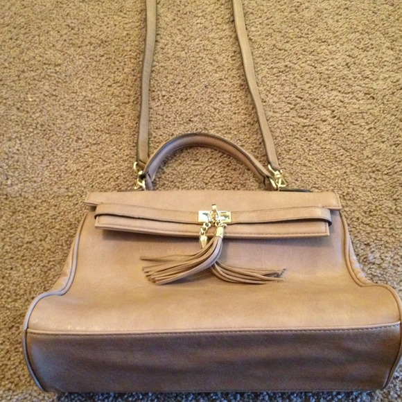 Taupe Aldo handbag/dress
