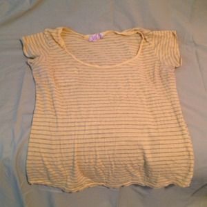OP yellow and grey striped shirt!! XL