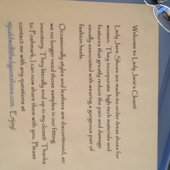 NEW PRICE. Lady Jane sample Deborah pumps - Picture 2 of 3