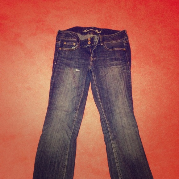 American eagle size 6 boot cut jeans