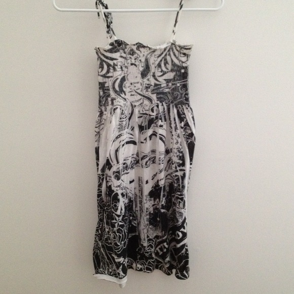 Tattoo style sundress