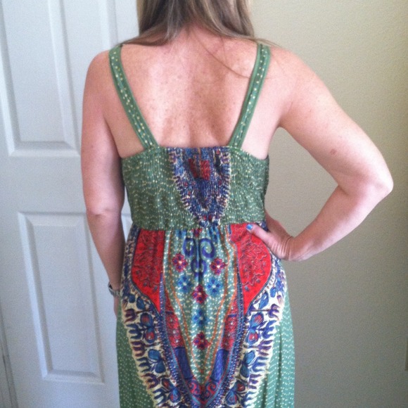 Printed Maxi Dress - Picture 2 of 3