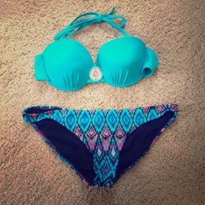 Cute Sexy Colorful Bandeau Bikini