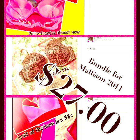 Three bra bundle