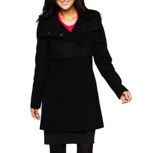 Worthington Black Peacoat