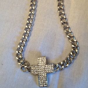 Silver Crusted Cross!