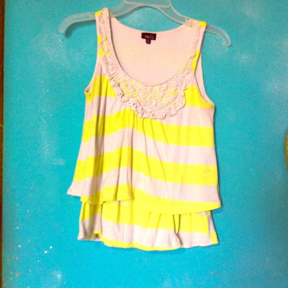 Neon yellow summer shirt
