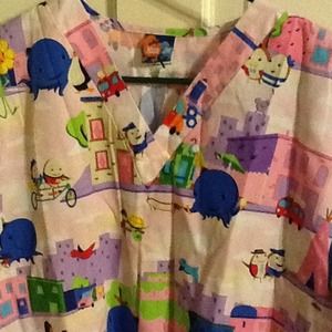 Nick junior scrub top