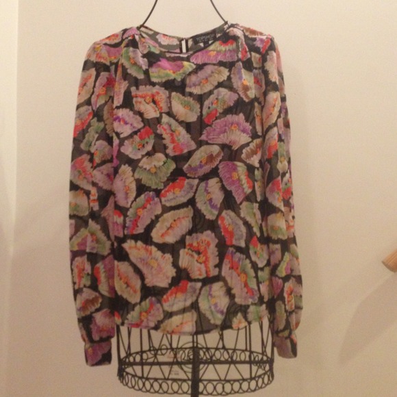 Floral Topshop Blouse