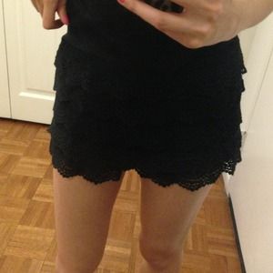*SALE***REDUCED*Black crochet short