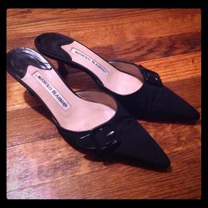 Reserved Manolo Blahnik - black mules