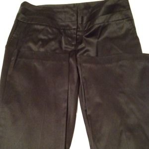 Black boot leg dress pants