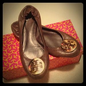 Authentic Tory Burch Reva flats