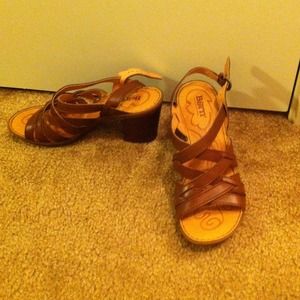 Brown sandals