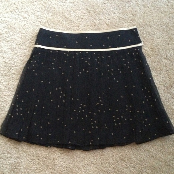Polka dot skirt