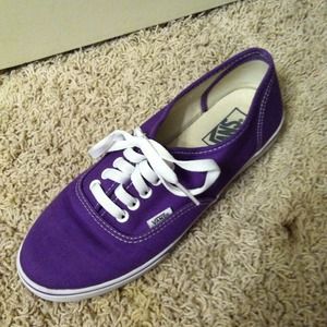 Purple Vans!