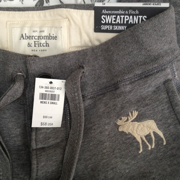 *S🚫LD * A&F Skinny Sweat Pants - Picture 3 of 4