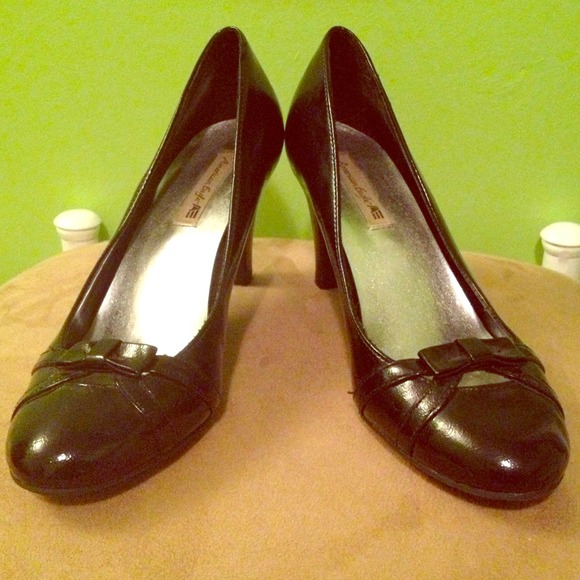 Black American eagle heels