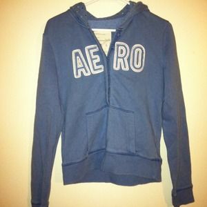 Blue Aeropostale Hoody Sz Large