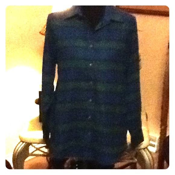 Lands End flannel