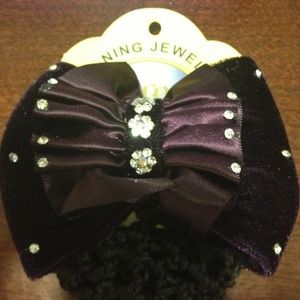 Dark Purple Hair Clip