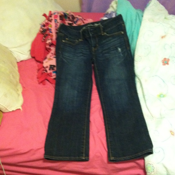 Size 4 artist American eagle capris