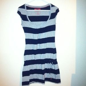 Blue & gray American Eagle dress size small