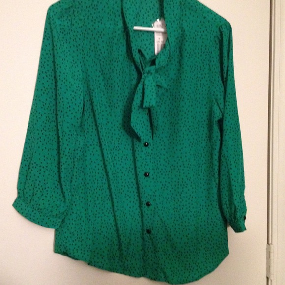 Bundled- Bow Blouse Top with Tags
