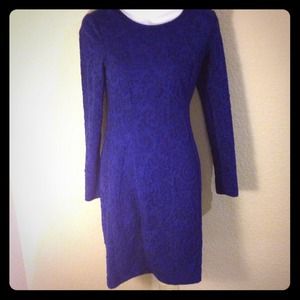 Blue sexy dress
