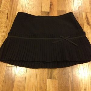 BCBG pleated black mini