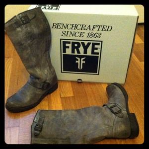 Frye boots Veronica Slouch in slate color size 6.5