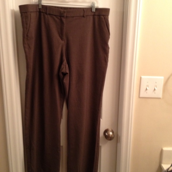 Brown dress slacks purchased from kohls