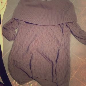 Jaclyn Smith Grey Knit Dress