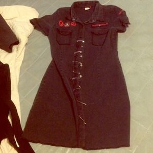 Sexy Punk Rock Emily Strange Dress