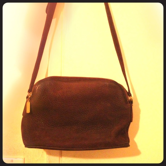 Vintage cross body coach bag