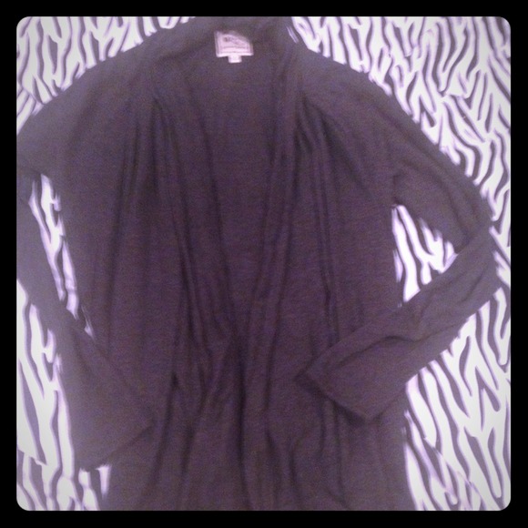 Charcoal Gray Cardigan Sz. S