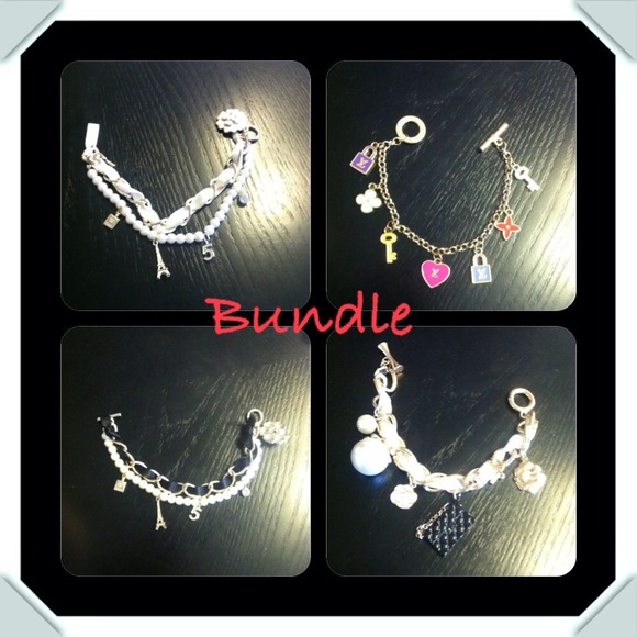 Sold Chanel charm bracelets