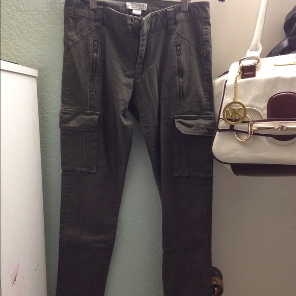 Military skinny jeans