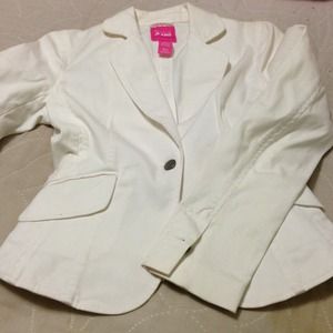 Limited white denim jacket