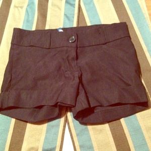 Black shorts