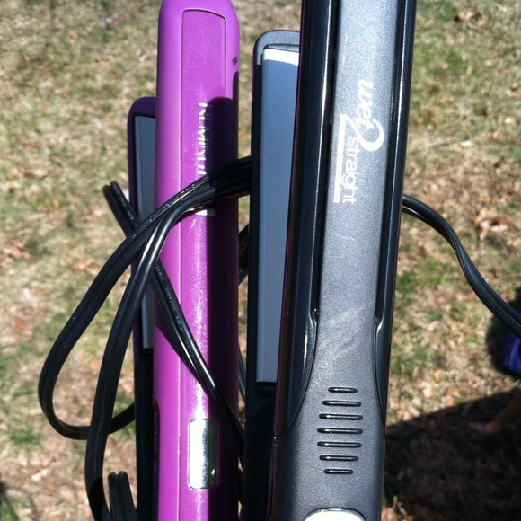 Two hot irons Remington up to 410f degrees